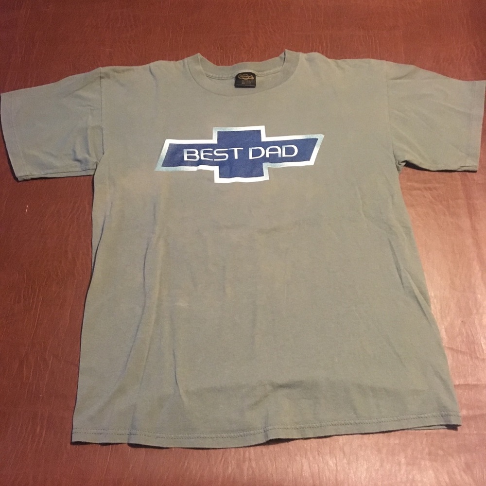 Vtg 90s Changes Chevy Dad Graphic Tee L